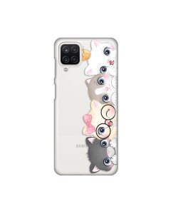 Torbica Silikonska Print Skin za Samsung A125F Galaxy A12 Cats - 8019146