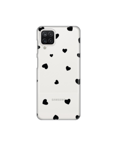 Torbica Silikonska Print Skin za Samsung A125F Galaxy A12 Hearts - 8017603