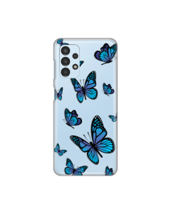 Torbica Silikonska Print Skin za Samsung A135F Galaxy A13 4G Blue butterfly - 8018543
