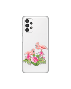 Torbica Silikonska Print Skin za Samsung A135F Galaxy A13 4G Flamingo - 8018473