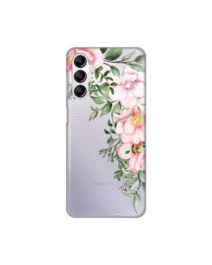 Torbica Silikonska Print Skin za Samsung A145R Galaxy A14 4G Gentle Rose Pattern - 8019474