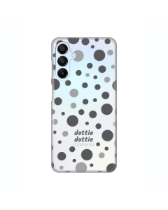 Torbica Silikonska Print Skin za Samsung A156B Galaxy A15 5G Dottie Dottie Gray - 8020215