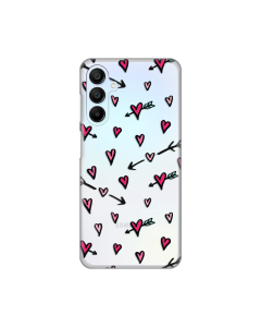 Maska za Samsung Galaxy A15 5G Heart Pattern Silikonska Print Skin - 8020112