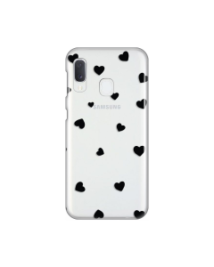 Torbica Silikonska Print Skin za Samsung A202F Galaxy A20e Hearts - 8019117