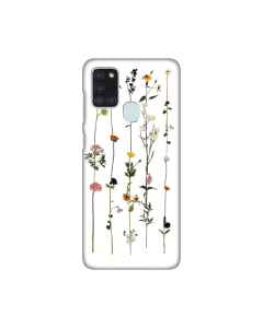 Torbica Silikonska Print Skin za Samsung A217F Galaxy A21s Flower - 8019355