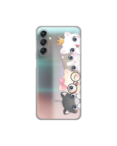 Torbica Silikonska Print Skin za Samsung A245F Galaxy A24 4G Cats - 8019757