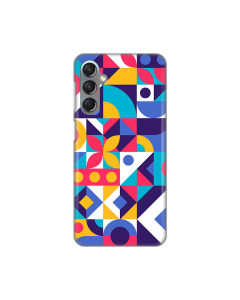 Torbica Silikonska Print Skin za Samsung A245F Galaxy A24 4G Colorful Mosaic - 8019758