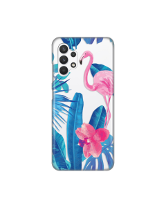 Maska za Samsung Galaxy A32 4G Summer Flamingo Silikonska Print Skin - 8018006