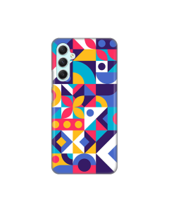 Torbica Silikonska Print Skin za Samsung A346B Galaxy A34 5G Colorful Mosaic - 8019696