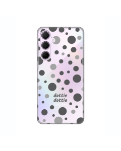 Torbica Silikonska Print Skin za Samsung A356B Galaxy A35 5G Dottie Dottie Gray - 8020225
