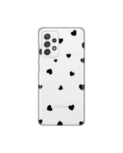 Maska za Samsung Galaxy A52 4G/A52 5G/A52s 5G Hearts Silikonska Print Skin - 8017799