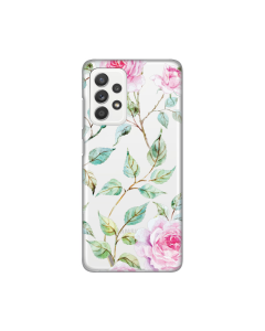 Silikonska maska za Samsung A525F/A526B/A528B Galaxy A52 4G/A52 5G/A52s 5G Roses Pattern - 8017878