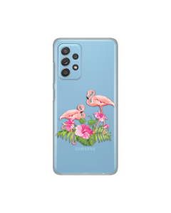 Maska za Samsung Galaxy A53 5G Flamingo Silikonska Print Skin - 8018417