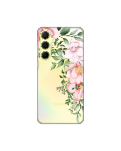 Maska za Samsung Galaxy A55 5G Gentle Rose Pattern Silikonska Print Skin - 8020128