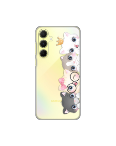 Maska za Samsung Galaxy A55 5G Cats Silikonska Print Skin - 8020121