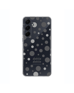 Maska za Samsung Galaxy A55 Dottie Dottie Gray Silikonska Print Skin - 8020235