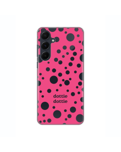 Maska za Samsung Galaxy A55 Dottie Dottie Silikonska Print Skin Pink - 8020234