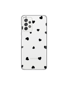 Maska za Samsung A73 5G Hearts Silikonska Print Skin - 8018402
