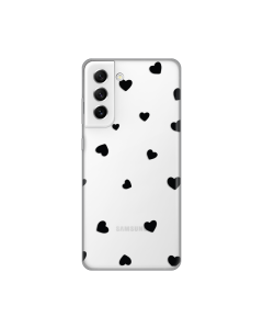 Torbica Silikonska Print Skin za Samsung G990 Galaxy S21 FE Heart - 8018427