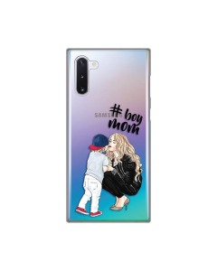 Torbica Silikonska Print Skin za Samsung N970F Galaxy Note 10 Boy Mom - 8015094