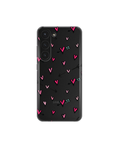 Torbica Silikonska Print Skin za Samsung S911B Galaxy S23 Heart Pattern - 8019363