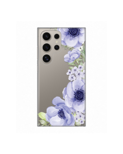 Maska za Samsung Galaxy S24 Ultra Blue Roses Silikonska Print Skin - 8020007