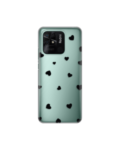 Torbica Silikonska Print Skin za Xiaomi Redmi 10C Hearts - 8018657