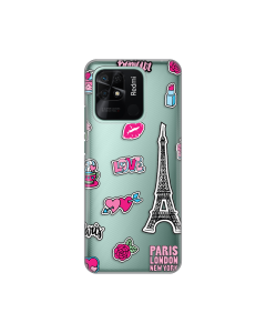 Maska za Xiaomi Redmi 10C Love Paris Silikonska Print Skin - 8018695
