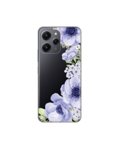 Torbica Silikonska Print Skin za Xiaomi Redmi 12 Blue Roses - 8019927