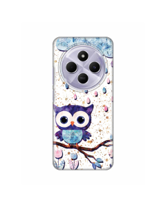 Torbica Silikonska Print Skin za Xiaomi Redmi 14C/Redmi A4 Owl - 8020502