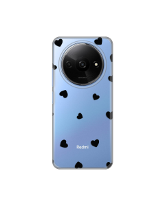 Torbica Silikonska Print Skin za Xiaomi Redmi A3 Hearts - 8020199