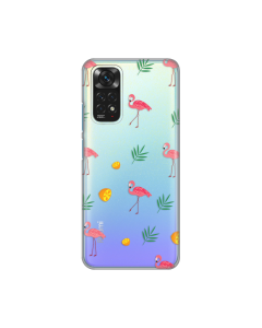 Torbica Silikonska Print Skin za Xiaomi Redmi Note 11/Note 11S Flamingos - 8018591