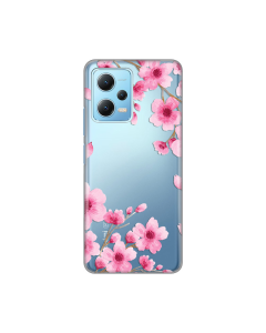 Torbica Silikonska Print Skin za Xiaomi Redmi Note 12 5G (EU) Rose flowers - 8019646