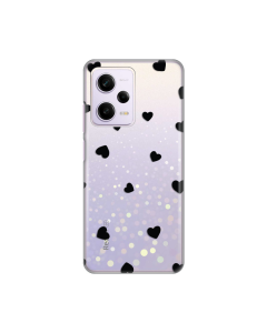 Torbica Silikonska Print Skin za Xiaomi Redmi Note 12 Pro 5G (EU) Hearts - 8019612