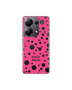 Maska za Xiaomi Redmi Note 13 Pro 4G Dottie Dottie Silikonska Print Skin Pink - 8020244