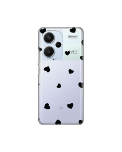 Maska za Xiaomi Redmi Note 13 Pro Plus (EU) Hearts Silikonska Print Skin - 8020134
