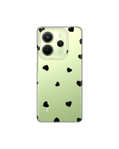 Maska za Xiaomi Redmi Note 14 4G (SRB) Hearts Silikonska Print Skin - 8020762