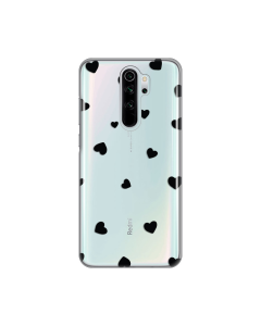 Maska za Xiaomi Redmi Note 8 Pro Hearts Silikonska Print Skin - 8019426