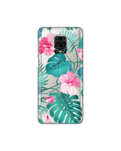 Maska za Xiaomi Redmi Note 9 Pro/Note 9 Pro Max/Note 9S Tropical Florals Silikonska Print Skin - 8016877