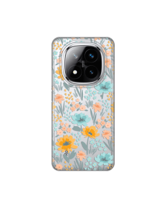 Maska za Xiaomi Redmi Note 14 Pro Plus Lovely Flowers Silikonska Print Skin - 8020639