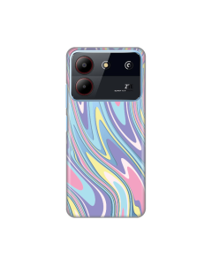 Torbica Silikonska Print Skin za ZTE Blade A54 Liquid Dream - 8020479