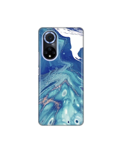 Maska za Honor 50/Nova 9 Blue Marble Silikonska Print - 8018378