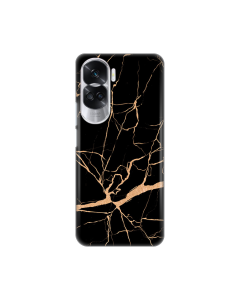 Torbica Silikonska Print za Honor 90 Lite All Black - 8019744