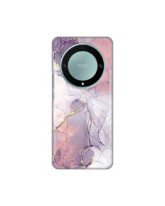 Maska za Honor Magic 5 Lite Silikonska Print Pink Marble - 8019536