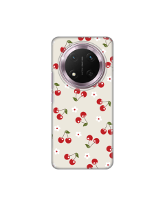 Maska za Honor Magic 7 Lite Cherry and Flowers Silikonska Print - 8020674