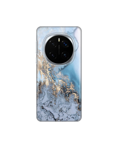 Torbica Silikonska Print za Honor Magic 7 Pro Blue Gold Marble - 8020593