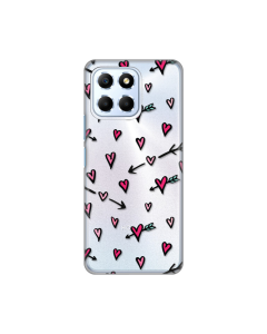 Torbica Silikonska Print Skin za Honor X6 Heart Pattern - 8019291