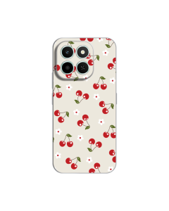 Maska za Honor X6c Cherry and Flowers Silikonska Print - 8020944