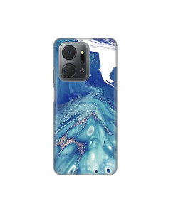 Torbica Silikonska Print za Honor X7a Blue Marble - 8019435
