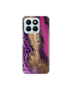Torbica Silikonska Print za Honor X8b Purple Gold Marble - 8020149